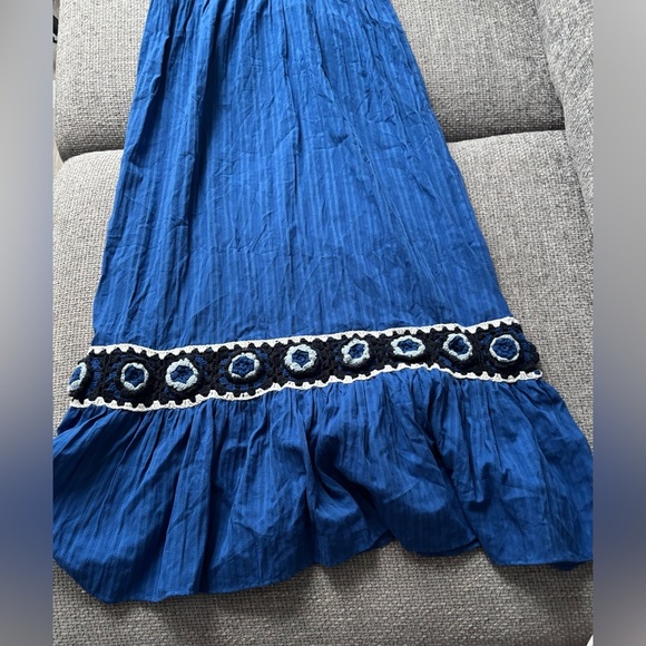 NEW Zara Contrast Crochet Knit Midi Dress – Size S (no tag ) - Picture 13 of 16